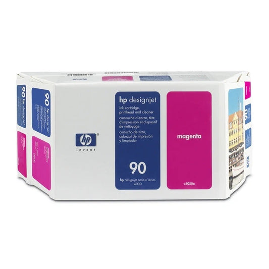 Genuine HP 90 400ml Value Pack Magenta Ink Cartridge