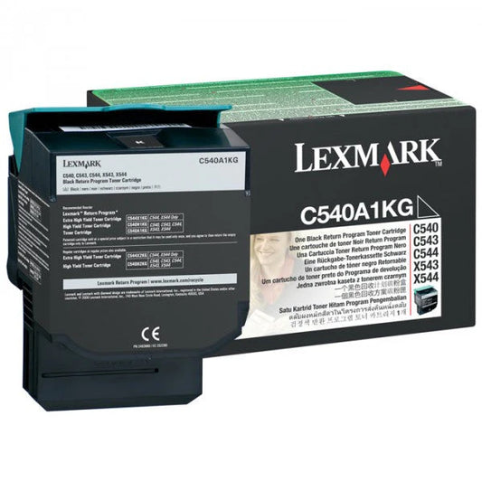 Genuine Lexmark Black Return Program Toner Cartridge