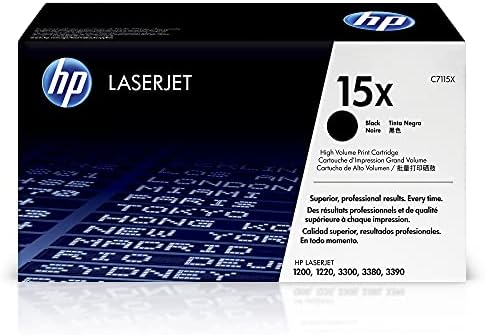 Original HP 15X Black High-yield Toner Cartridge