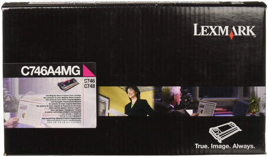 Original Lexmark C746A4MG Standard Yield Magenta Toner Cartridge