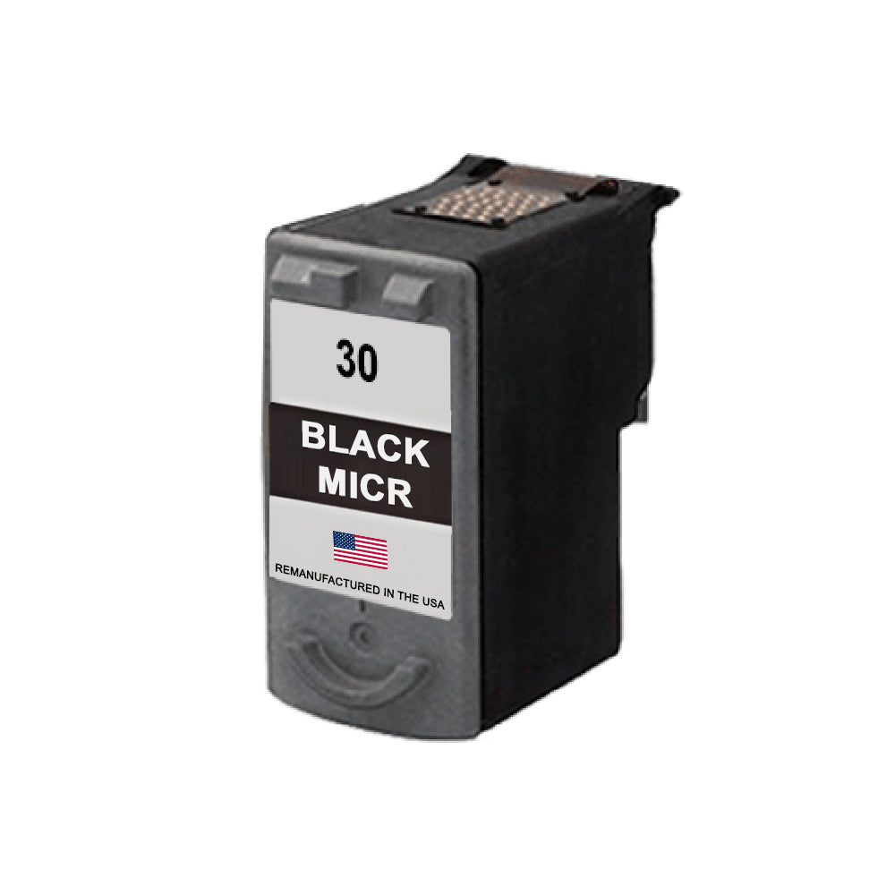 U.S. Remanufactured for Canon PG-30 Black MICR Ink Cartridges