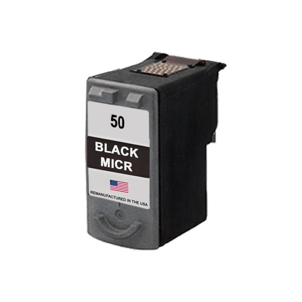 U.S. Remanufactured for Canon PG-50 Black MICR Ink Cartridge