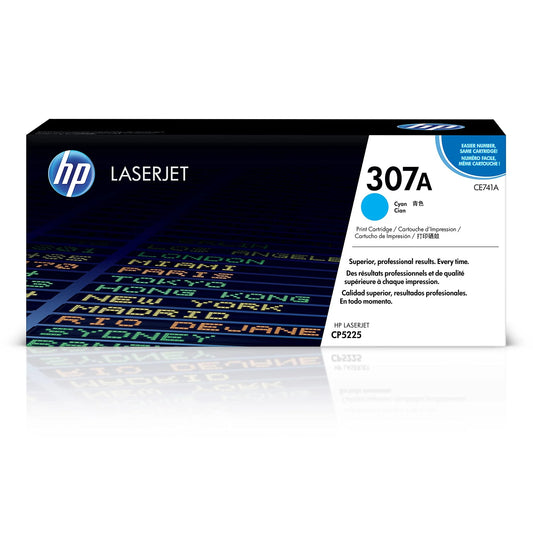 Genuine HP 307A Standard-Yield Cyan Toner Cartridge