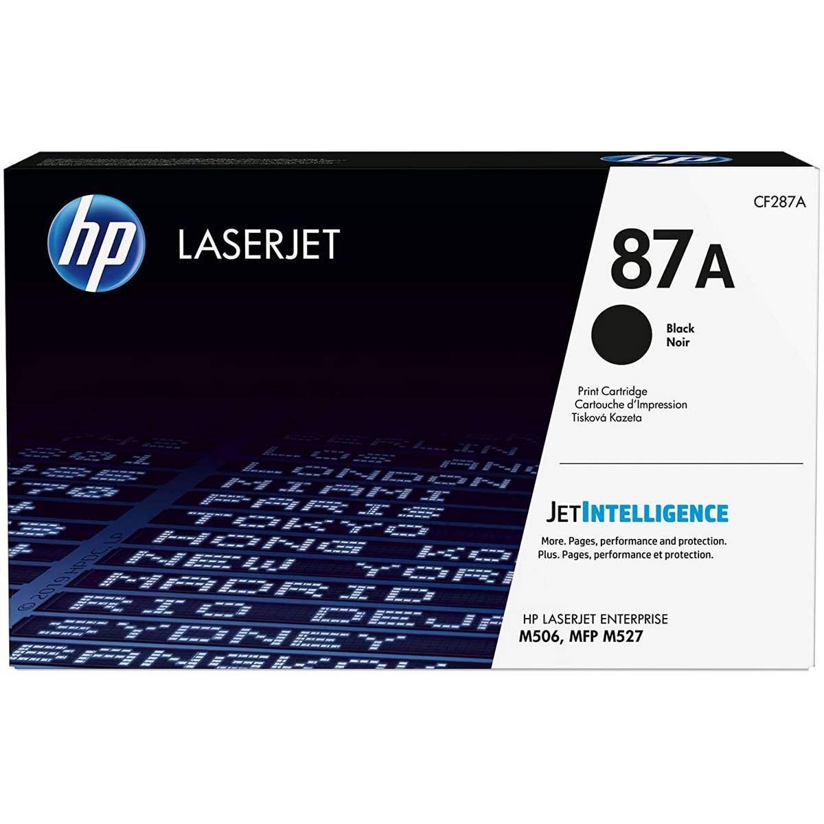 HP 87A High Yield Black Toner Cartridge, CF287A