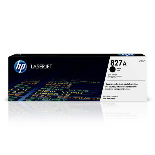 Genuine HP 827A Standard-Yield Black Toner Cartridge