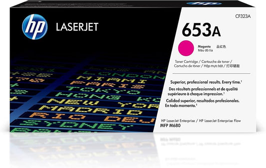 Genuine HP 653A Standard-Yield Magenta Toner Cartridge