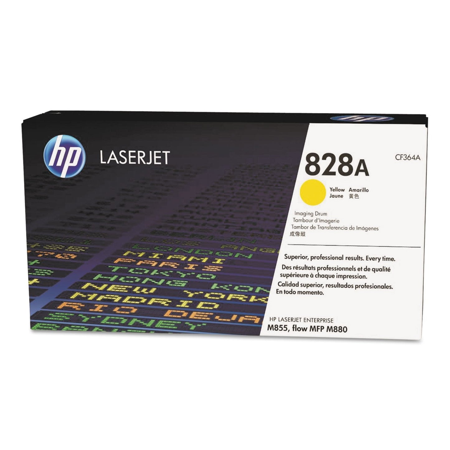 New, Pre-Owned - HP 828A Standard-Yield Yellow Image Drum, CF364A