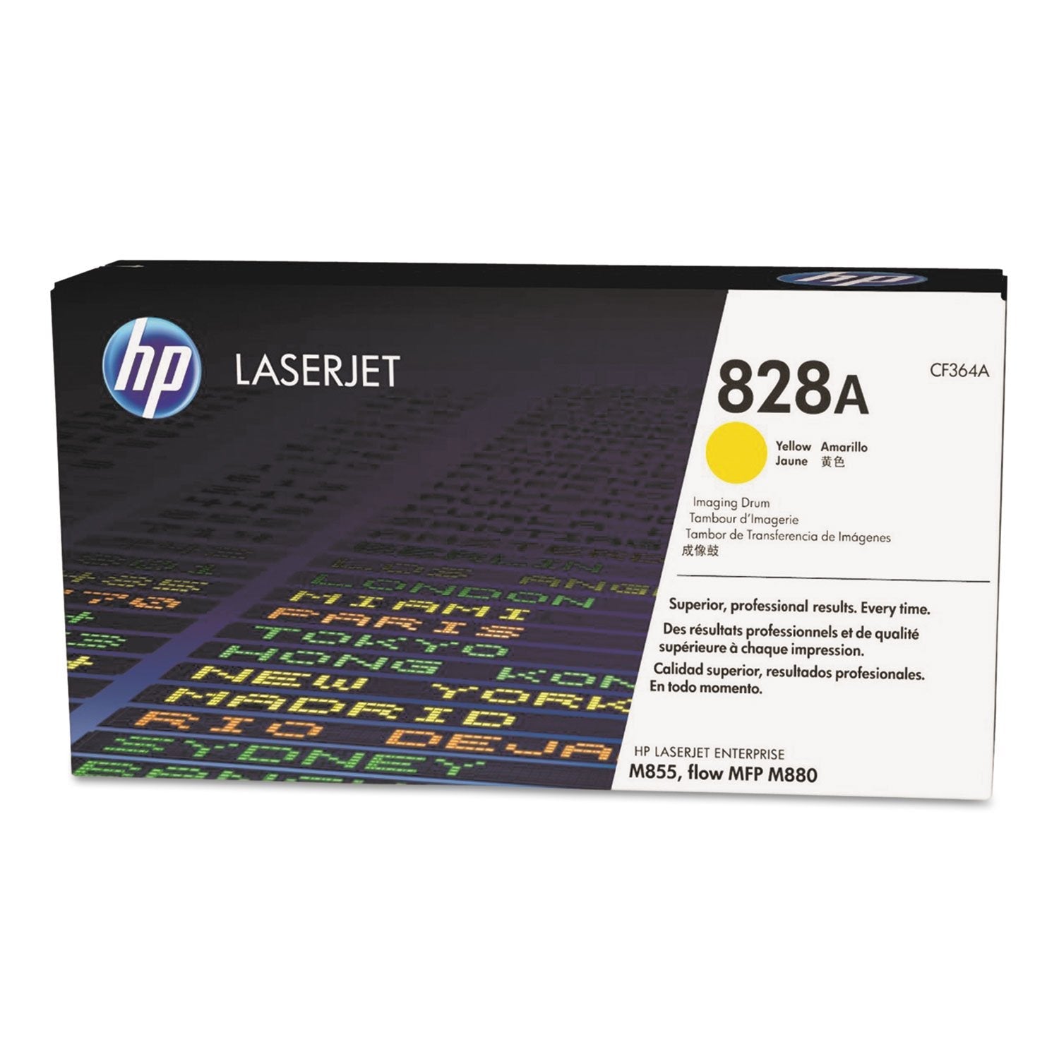 New, Pre-Owned - HP 828A Standard-Yield Yellow Image Drum, CF364A