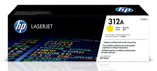Genuine HP 312A Yellow LaserJet Toner Cartridge