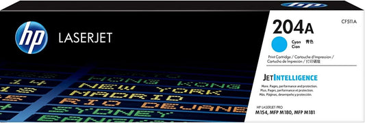 Original HP 204A Standard Yield Cyan  Toner Cartridge