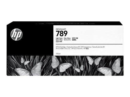 Genuine HP 789 775ml Light Cyan Latex DesignJet Ink Cartridge
