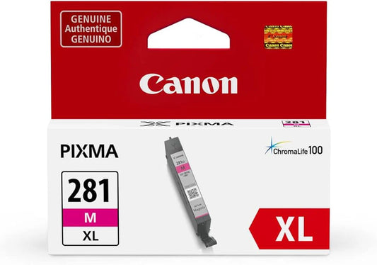 Original Canon 281XL High Yield  Magenta Ink Cartridge