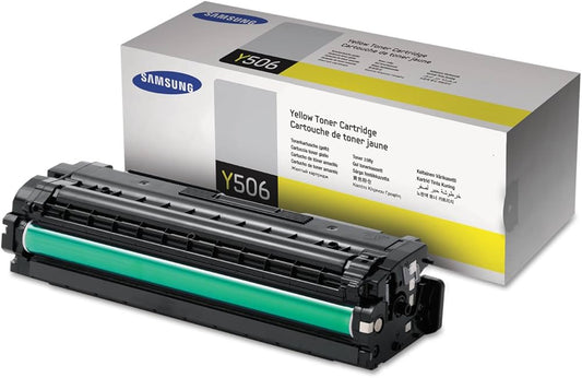 Orignal Samsung Y506S Standard Yield Yellow Toner Cartridge