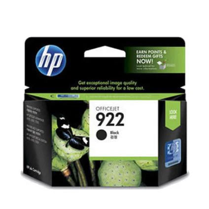 Genuine HP 922 Standard-Yield Black Ink Cartridge