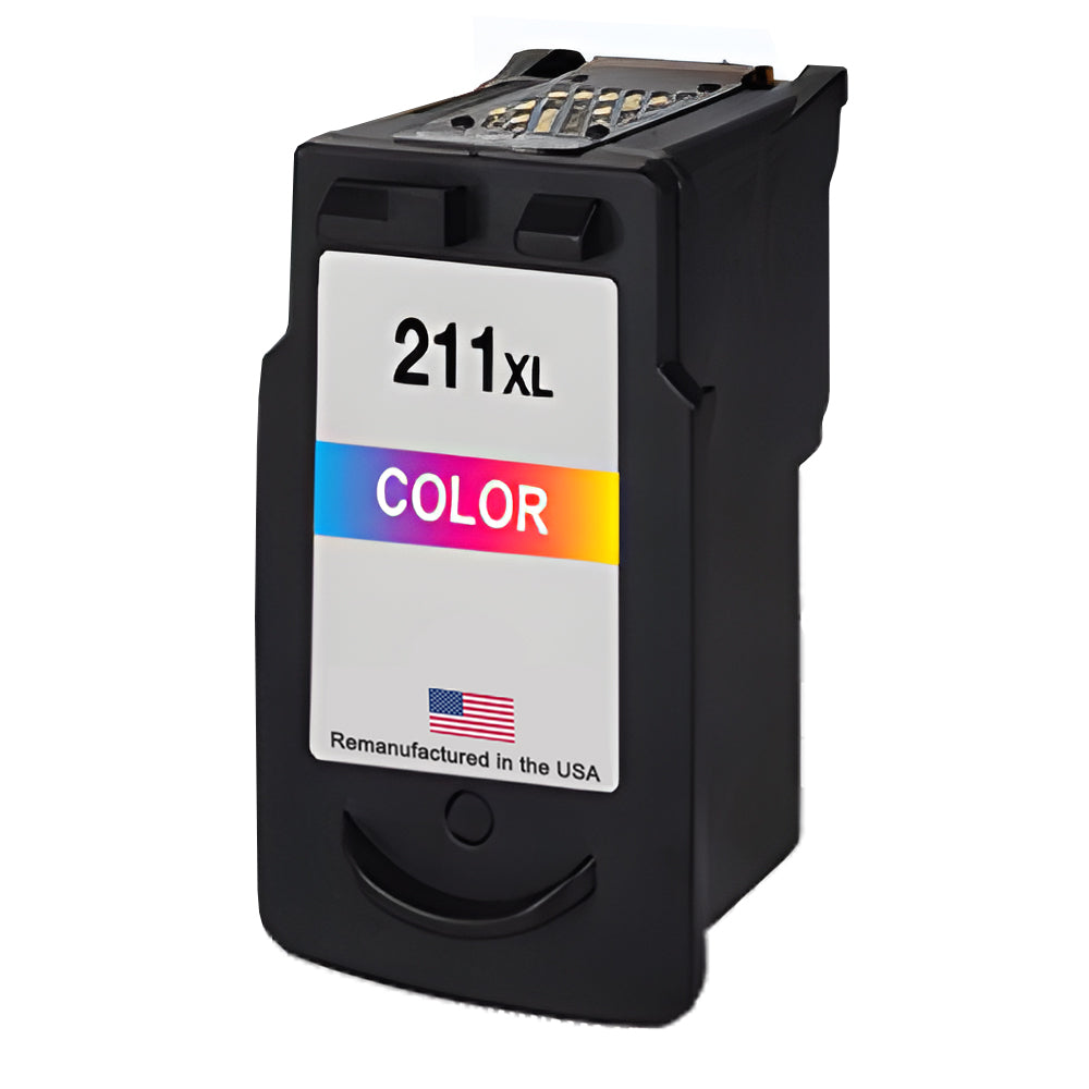 U.S. Remanufactured for Canon CL-211XL Color Ink Cartridge