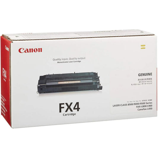 Genuine Canon FX-4 Black Toner Cartridge
