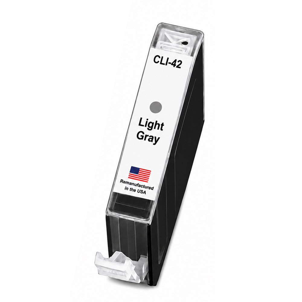 U.S. Remanufactured for Canon CLI-42 Light Gray Ink Cartridge