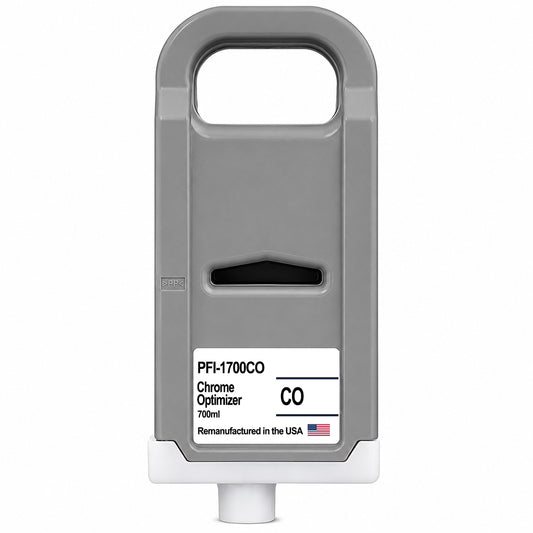 U.S. Remanufactured for Canon PFI-1700CO Chrome Optimizer Ink Cartridges
