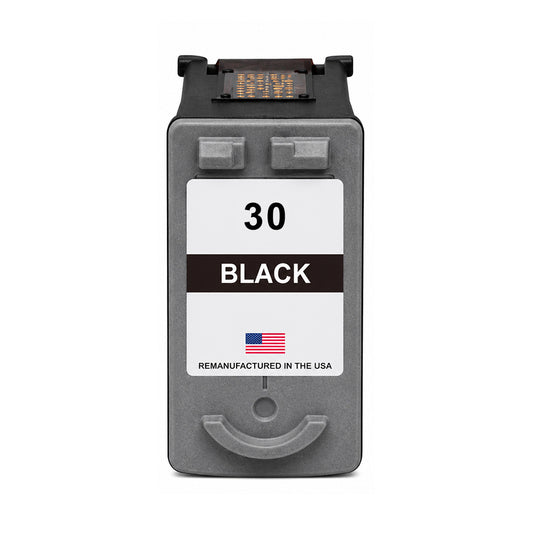 U.S. Remanufactured for Canon PG-30 Black Ink Cartridge