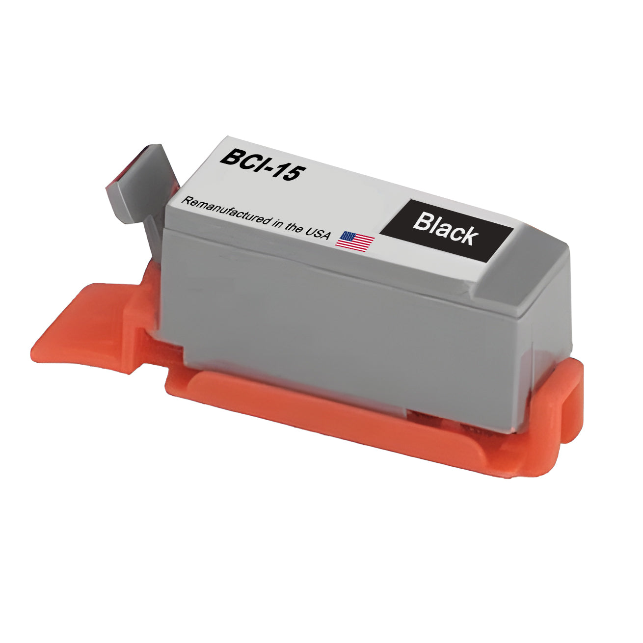 U.S Remanufactured for Canon BCI-15 Black Ink Cartridge