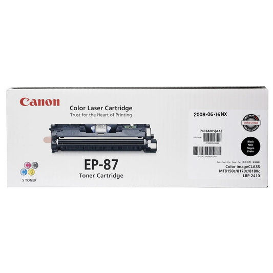 New, Pre-Owned -  New, Pre-Owned - EP-87 High Yield Black Toner Cartridge, 7433A005
