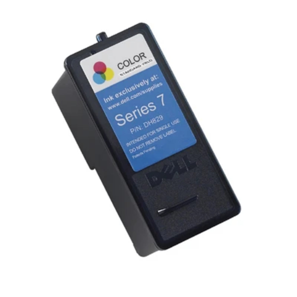 New, Pre-Owned, Original Dell Series 7 Standard Yield Color Ink Cartridge, DH829