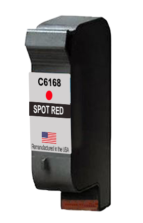U.S. Remanufactured TIJ for HP C6168A Red Spot Color Thermal Inkjet Cartridge