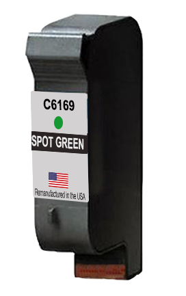 U.S. Remanufactured TIJ for HP C6169A Green Spot Color Thermal Inkjet Cartridge