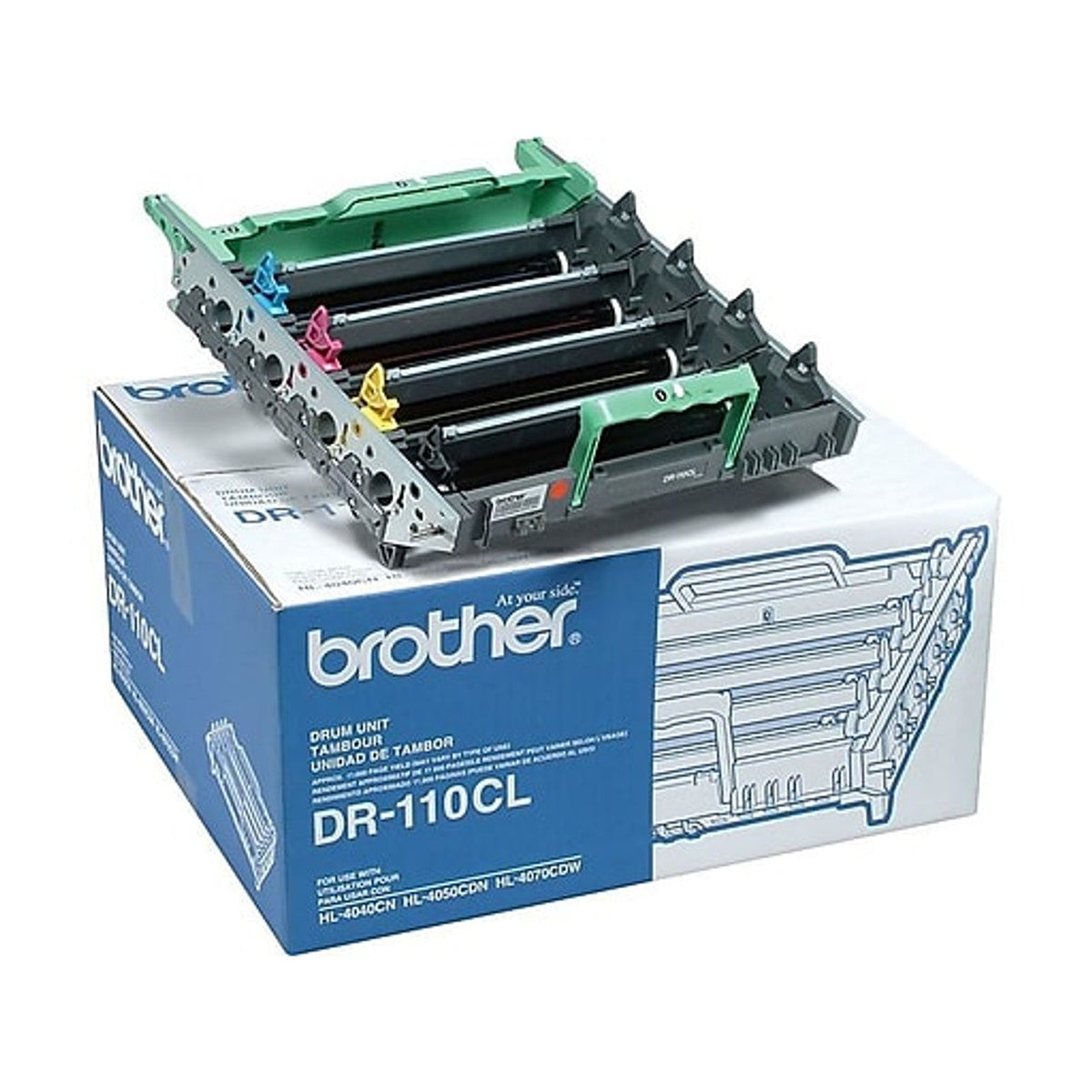 New, Pre-Owned - Brother DR-110CL Standard Yield Color Imaging Drum
