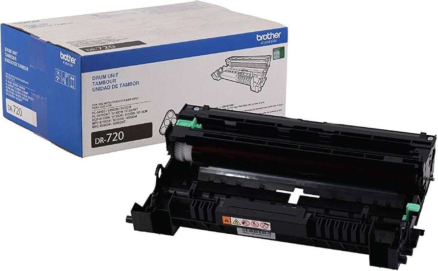 New, Pre-Owned - Brother DR-720 Standard-Yield Black Drum Unit