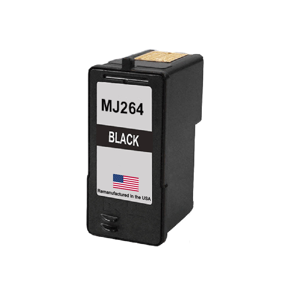 U.S. Remanufactured for Dell Series 8 MJ264 Black Ink Cartridge