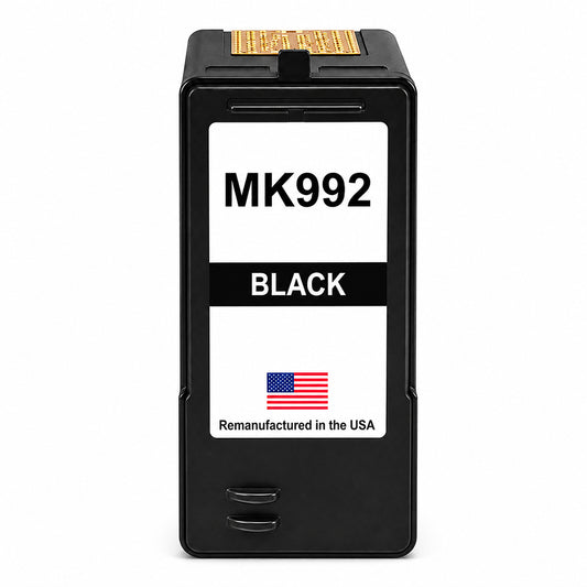 U.S. Remanufactured for Dell Series 9 MK992 Black Ink Cartridge