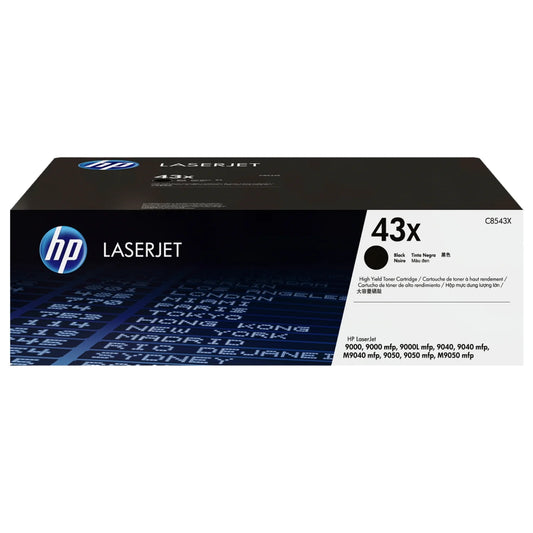HP 43X Black Toner Cartridge