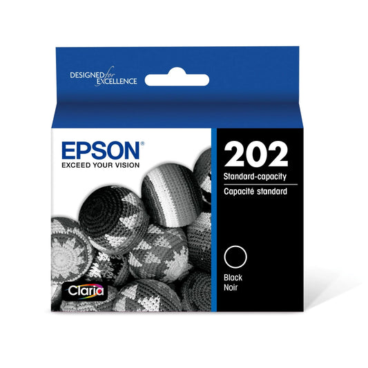 Epson T202 Standard Capacity Black Claria Ink Cartridge