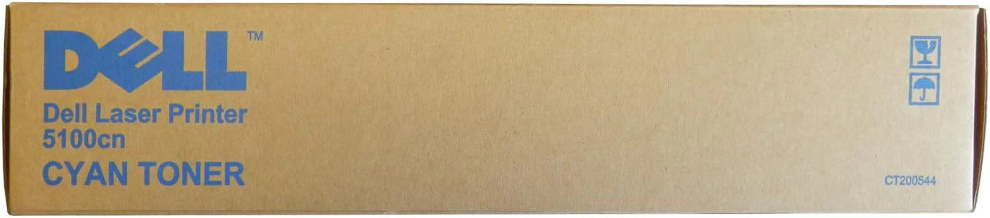 Original Dell 5100CN High Yield Cyan Toner Cartridge