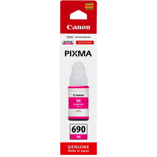 Genuine Canon GI-690 High-Yield Magenta Ink Bottle