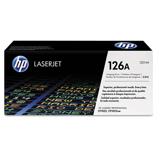 New, Pre-Owned - HP 126A LaserJet Imaging Drum Unit Cartridge, CE314A