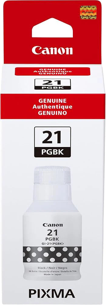 Genuine Canon GI-21 Pigment Ink Bottle