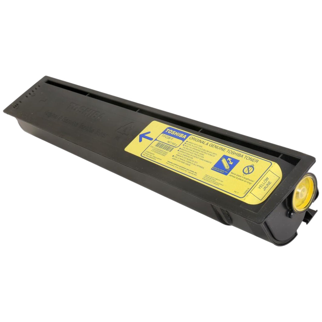 New, Pre-Owned - Toshiba TFC28Y Standard Yield Cyan Toner Cartridge, T-FC28-Y