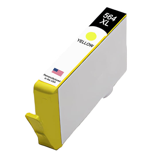 U.S. Remanufactured for HP 564XL (CB325WN) Yellow Ink Cartridge