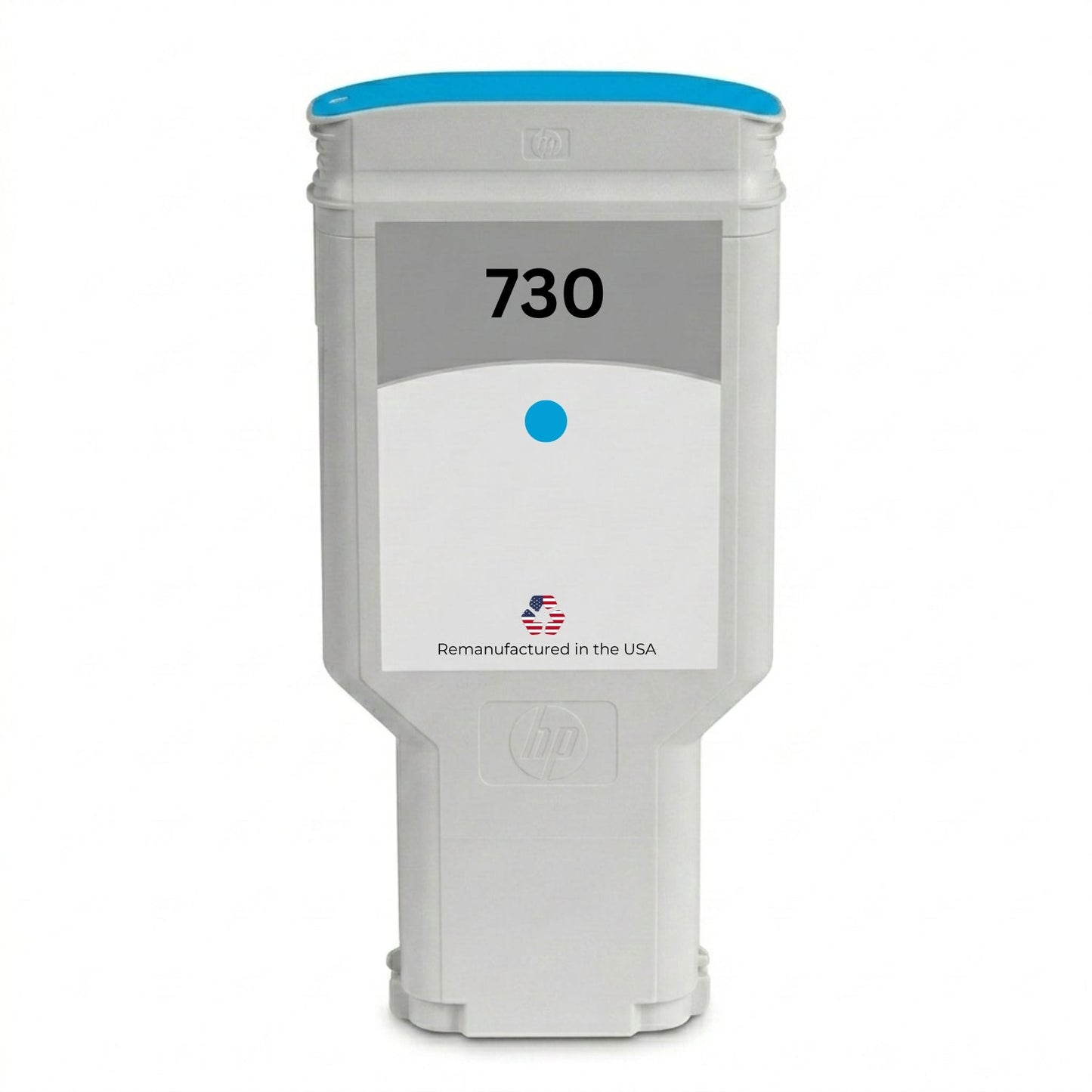 U.S. Remanufactured for HP 730 300ml  (P2V68A) Cyan Ink Cartridges