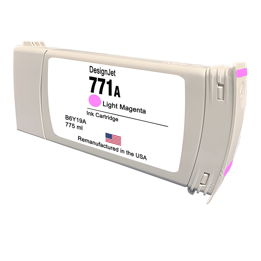 U.S. Remanufactured for HP 771 775ml (B6Y19A) Light Magenta Ink Cartridge