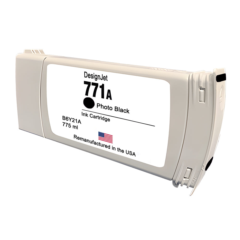 U.S. Remanufactured for HP 771 775ml (B6Y21A) Photo Black Ink Cartridge