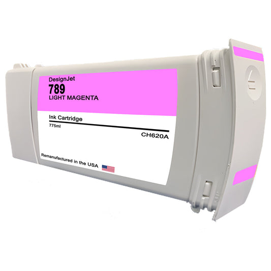 U.S. Remanufactured for HP 789 775ml (CH620A) Light Magenta  Ink Cartridge