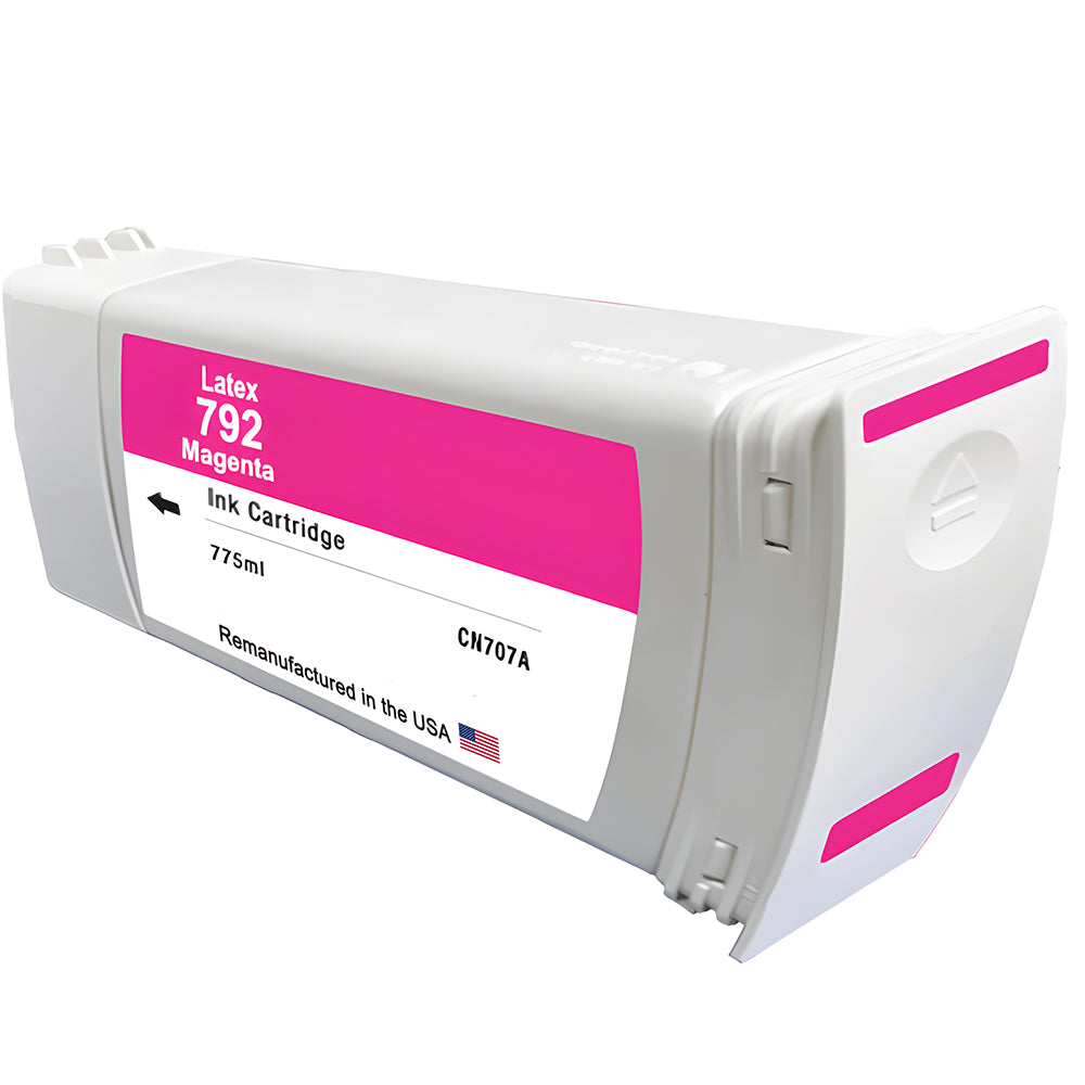 U.S. Remanufactured for HP 792 775ml (CN707A) Magenta Ink Cartridge