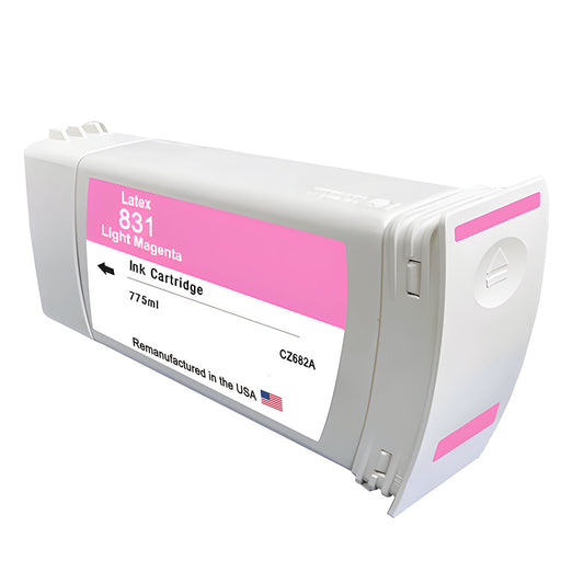 U.S. Remanufactured for HP 831 (CZ687A) Light Magenta Latex 775-ml Ink Cartridge