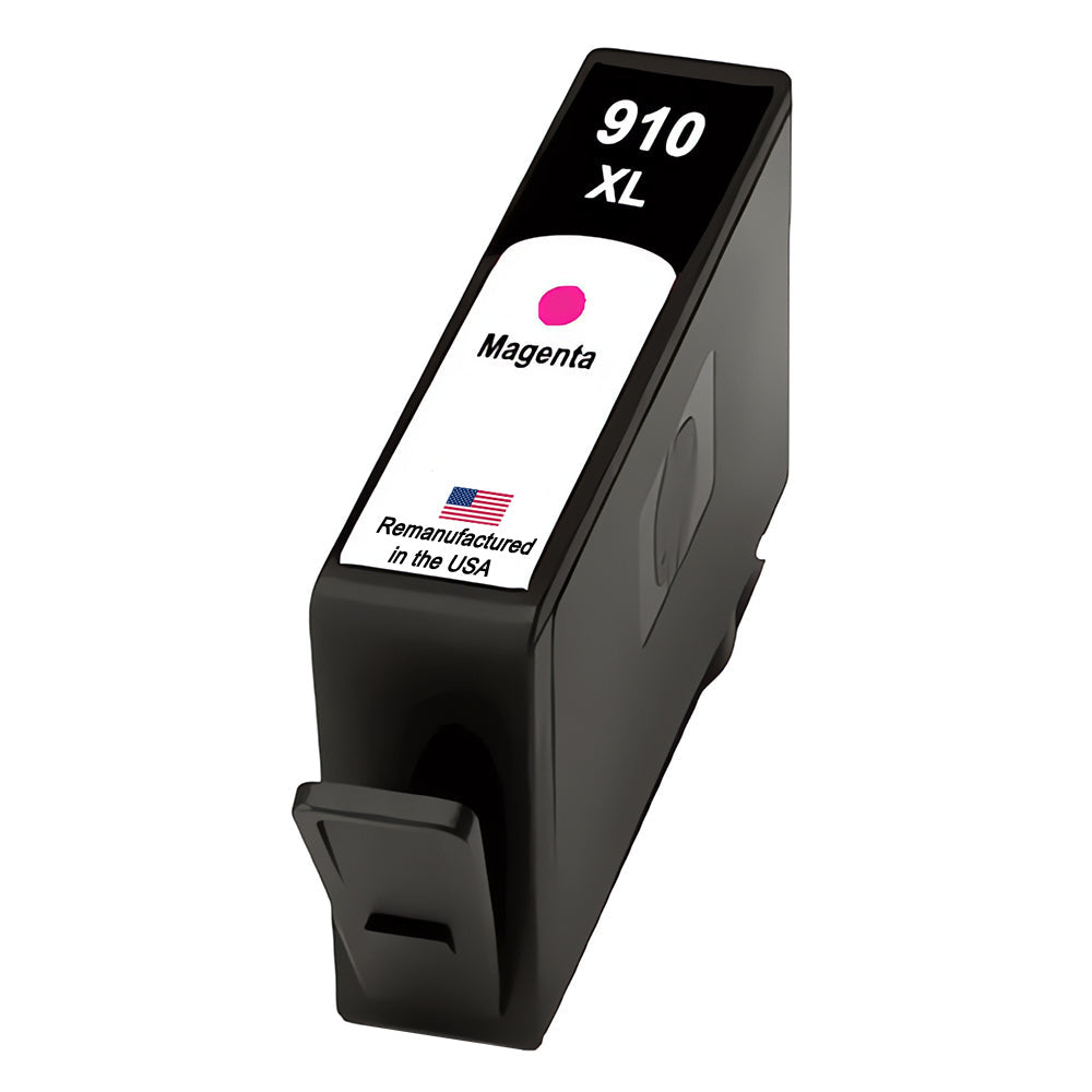 U.S. Remanufactured for HP 910XL (3YL63AN) Magenta Ink Cartridge