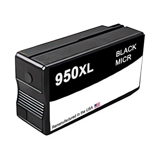 U.S. Remanufactured for HP 950XL (CN045AN) Black MICR Ink Cartridge