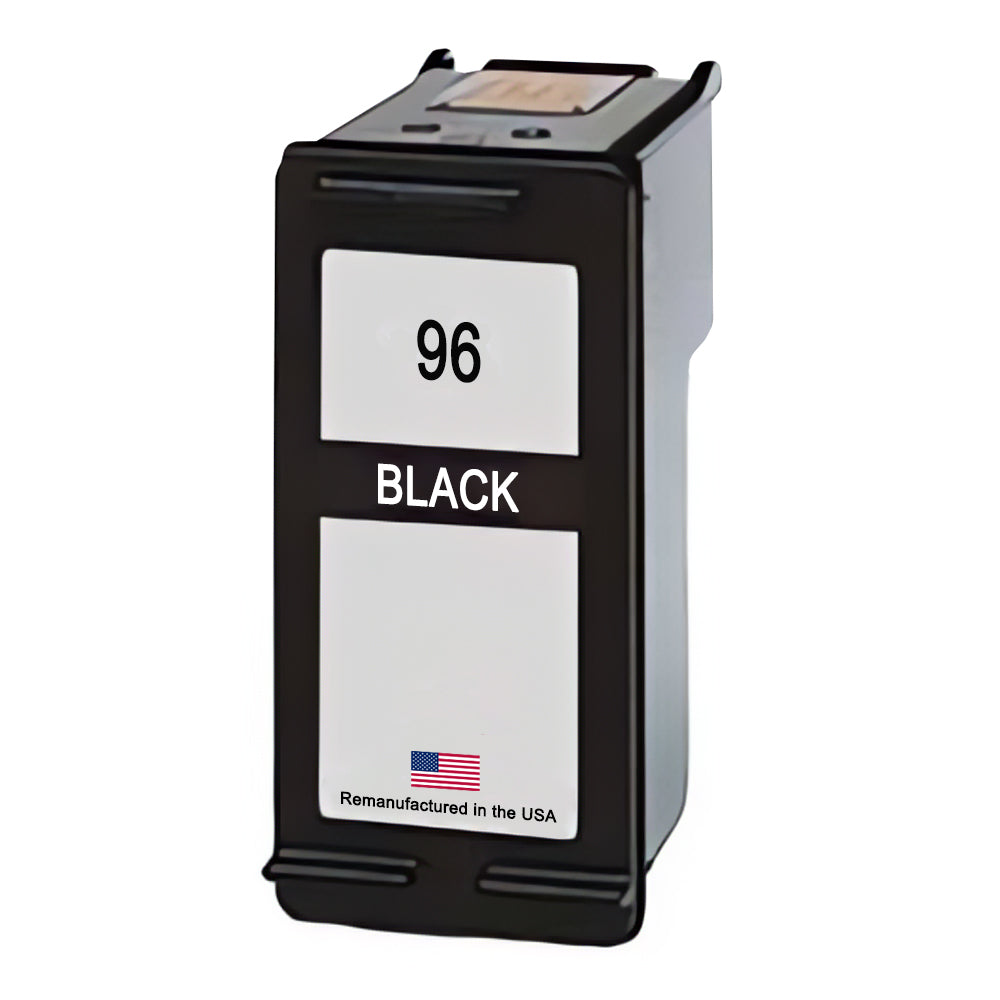 U.S. Remanufactured for HP 96 (C8767WN) Black Ink Cartridge