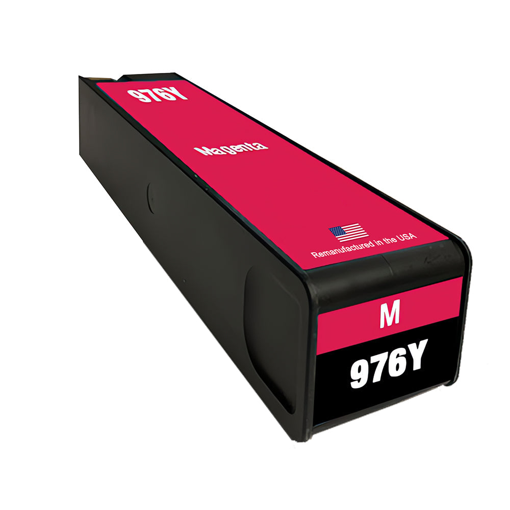 U.S. Remanufactured for HP 976Y (L0R06A) Magenta Ink Cartridge